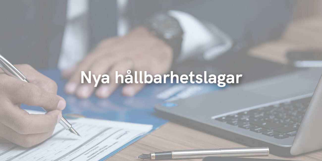 5 nya lagar för hållbarhet – förberedelse för företag