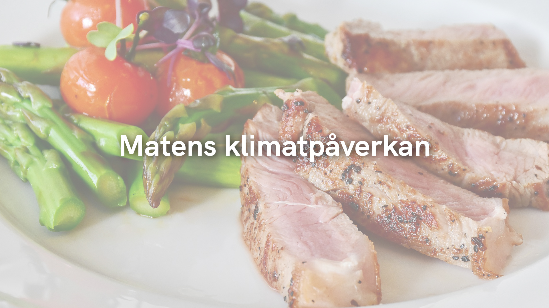 Matens klimatpåverkan