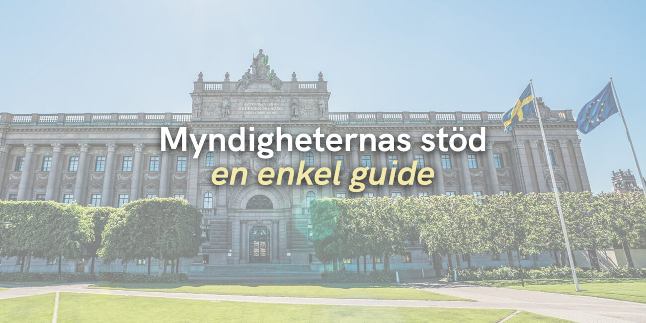 Myndigheternas stöd – en enkel guide