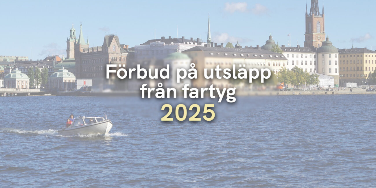 Förbud på utsläpp från fartyg 2025