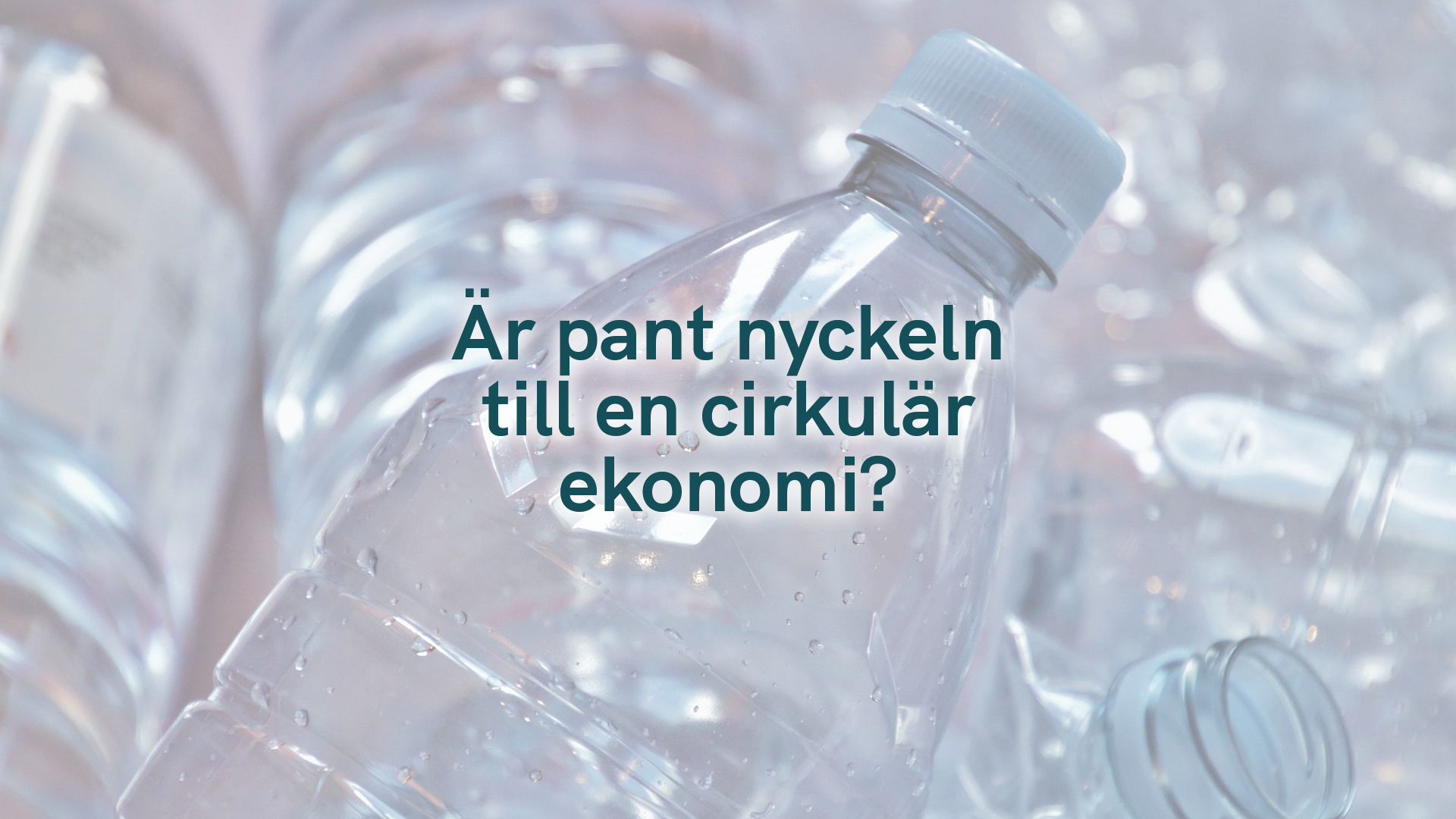 Är pant nyckeln till en cirkulär ekonomi?