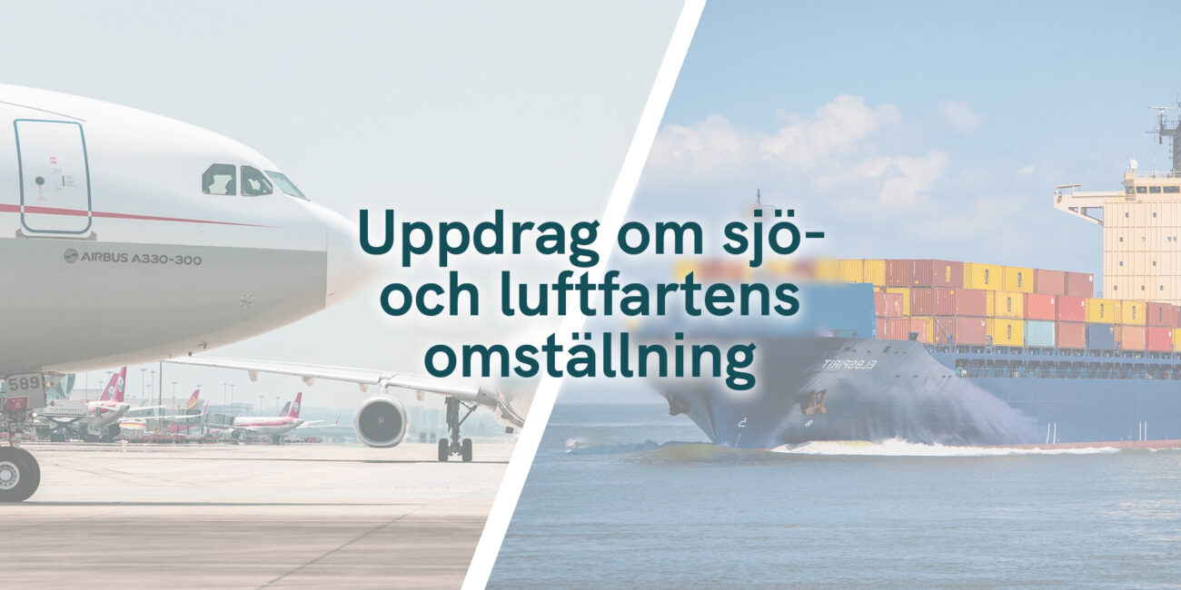 Uppdrag om sjö- och luftfartens omställning