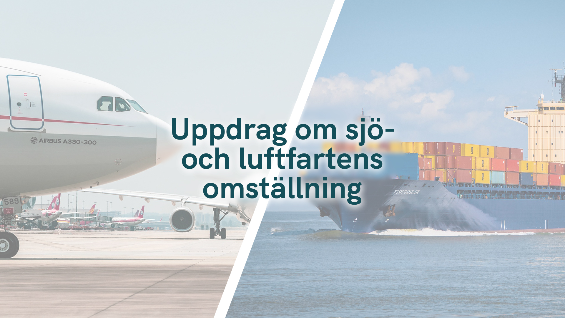 Uppdrag om sjö- och luftfartens omställning