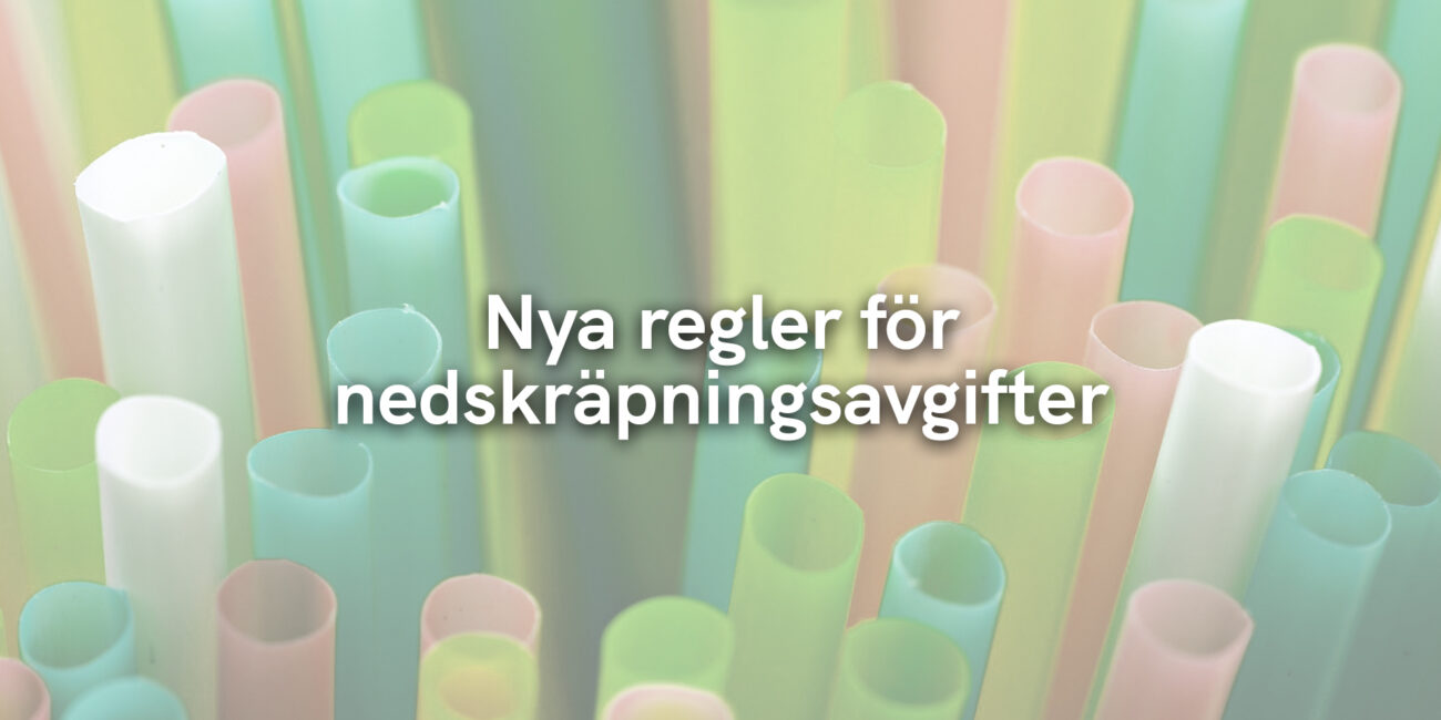 Nya regler för nedskräpningsavgifter